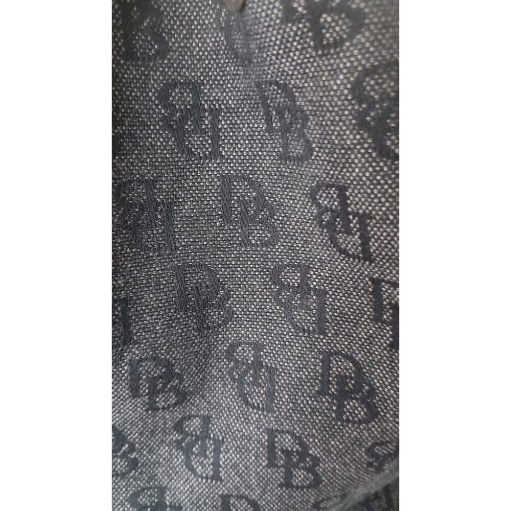 Dooney & Bourke Vintage Signature Collection Bucket bag black gray heritage chic - Picture 9 of 11